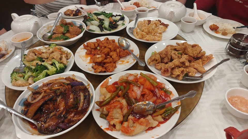 Casual Chinatown dining with shared dishes.